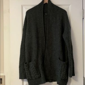Olive green Zara cardigan in Size M